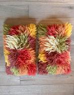 2 fluffy kussens van HKLiving, Ophalen of Verzenden, Zo goed als nieuw, Overige kleuren, Vierkant