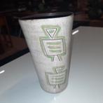 Vintage aardewerk vaasje,  mid-century modern MCM stijl, Huis en Inrichting, Ophalen of Verzenden, Gebruikt, Aardewerk of Porselein