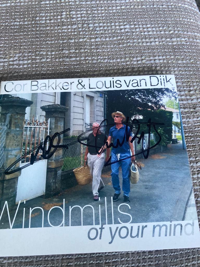 Cor Bakker Louis Van Dijk : Windmills ( cd ), Ophalen of Verzenden, 1980 tot heden, Zo goed als nieuw, Jazz