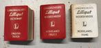 3 Lilliput Woordenboekjes - 1956, Ophalen of Verzenden, Gelezen, Overige uitgevers, Nederlands