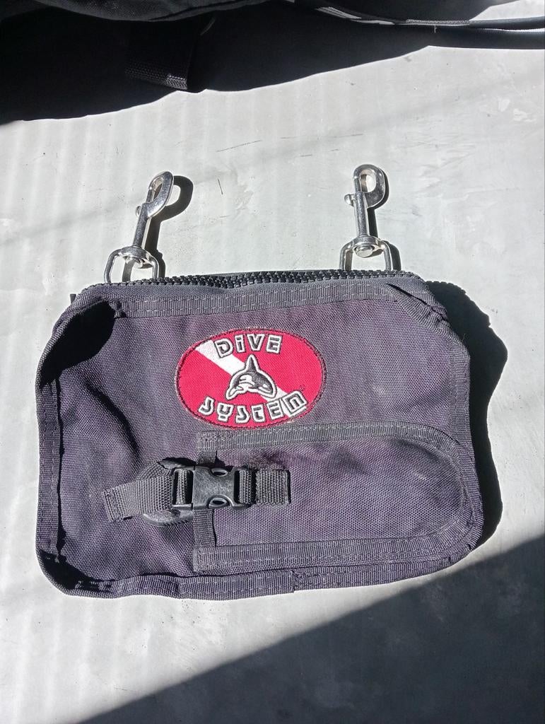 DIVE SYSTEM Duikaccessoire Tasje met Karabijnhaken, Watersport en Boten, Duiken, Ophalen of Verzenden, Gebruikt, Overige typen