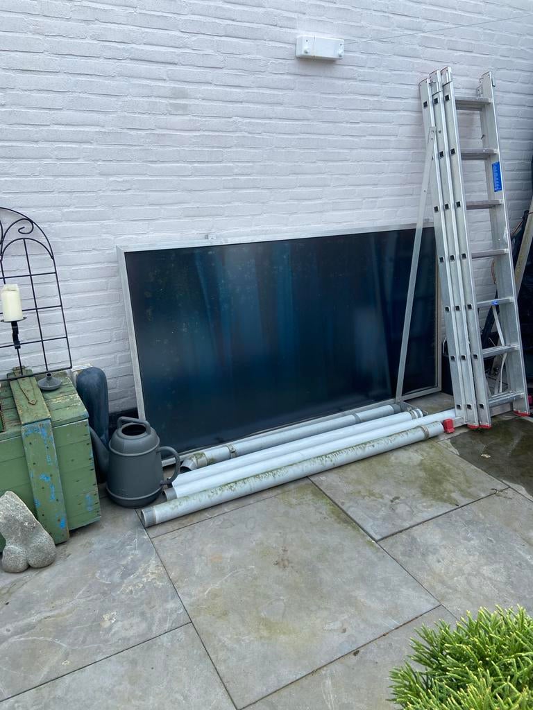 Zonnepaneel voor boiler - Duurzame warmwateroplossing, Ophalen, 30 tot 80 cm, Gebruikt, Overige typen
