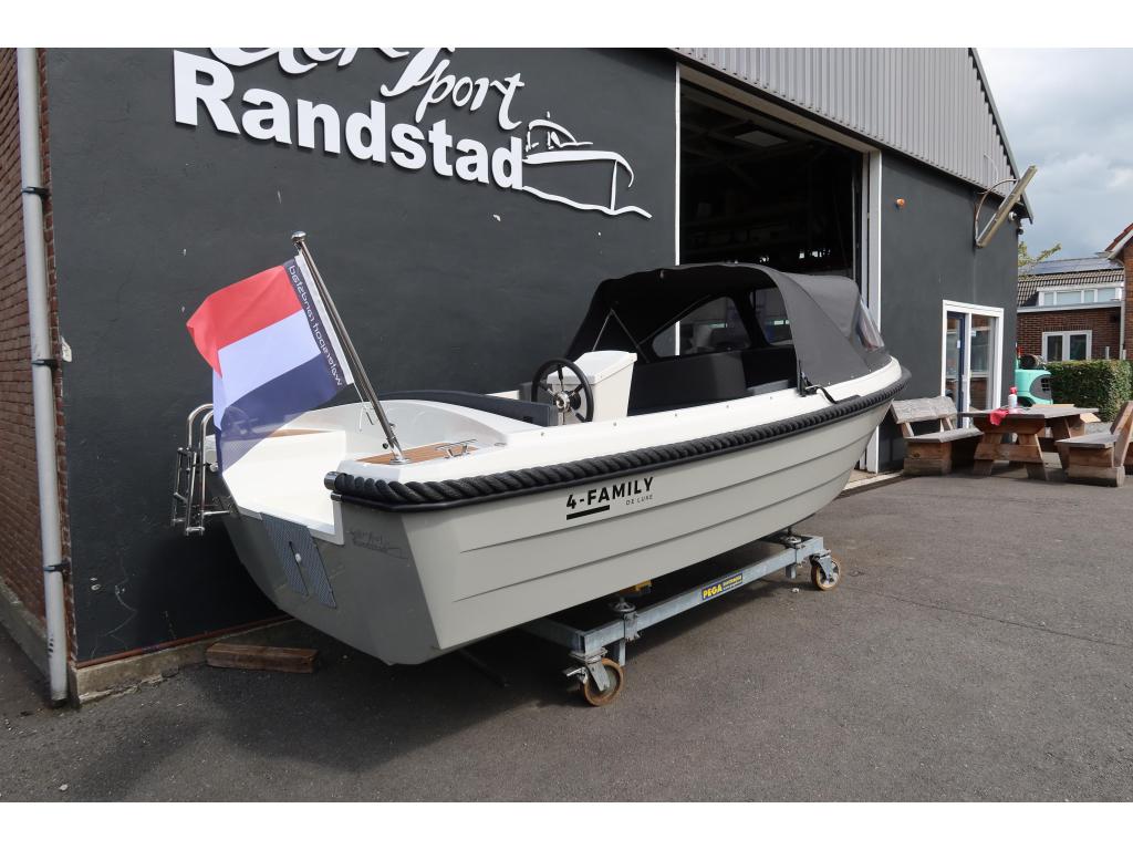 4-Family | 490 De Luxe Sloep |, Watersport en Boten, Niet ingevuld, 10 tot 30 pk, Niet ingevuld, Nieuw