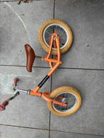 Veloretti loopfiets zalmroze, Fietsen en Brommers, Fietsen | Kinderfietsjes, Ophalen of Verzenden, Zo goed als nieuw, Minder dan 16 inch