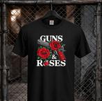 Tribute tour Legends of Rock. Unisex T-shirt. t/m maat 5x XL, Kleding | Heren, T-shirts, Verzenden, Zwart, Nieuw, Overige maten