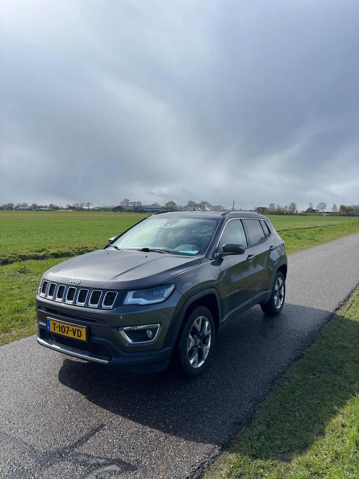 Jeep Compass 1.4 Multiair 170pk 4x4 Aut 2019 Grijs, Auto's, Jeep, Particulier, Compass, Benzine, SUV of Terreinwagen, Automaat