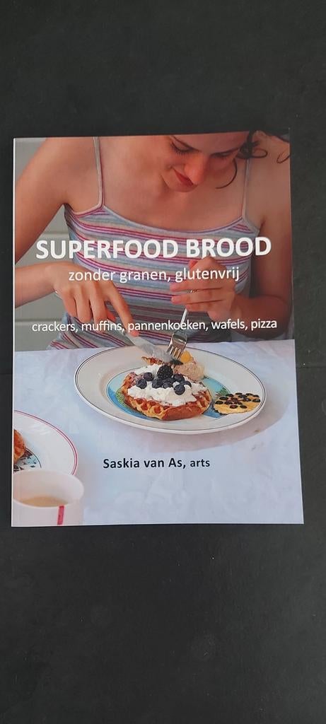 Saskia van As - Superfood brood, Boeken, Kookboeken, Ophalen of Verzenden, Zo goed als nieuw, Saskia van As