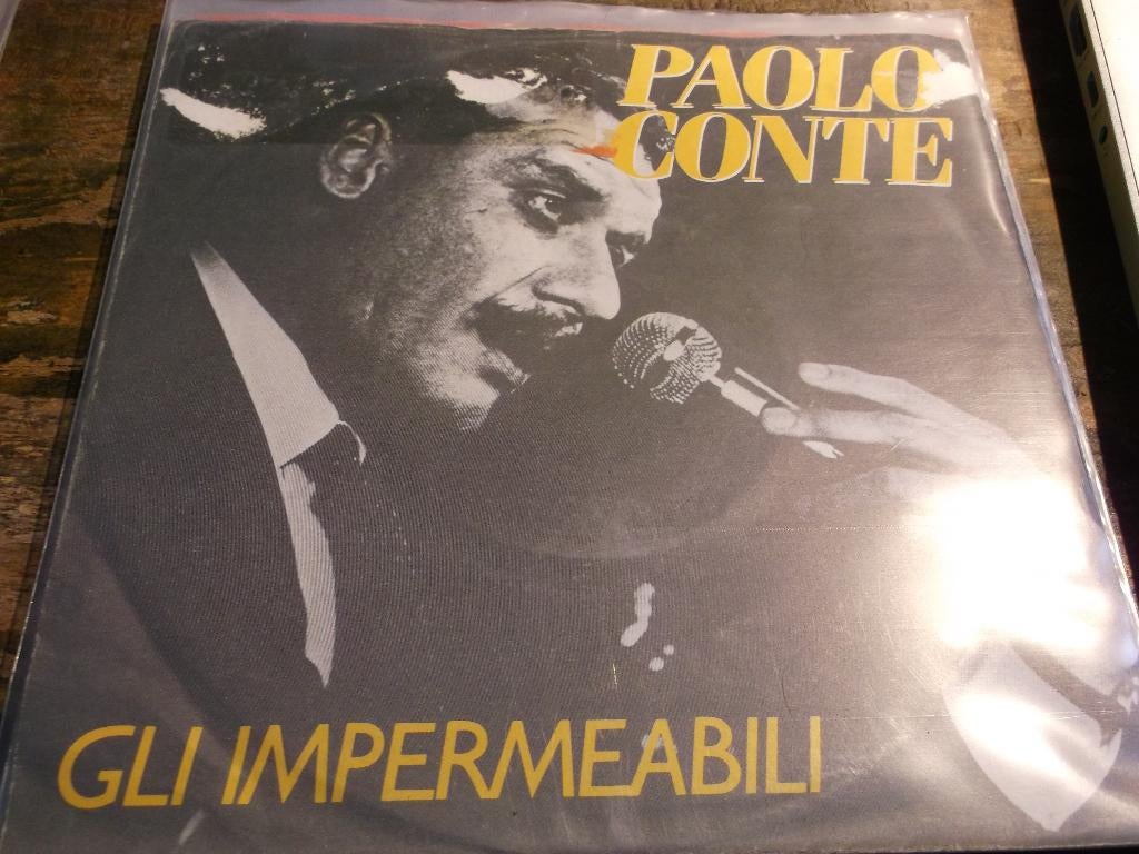 paolo conte Gli impermeabili 184, Gebruikt, 7 inch, Single, Ophalen of Verzenden