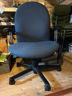 Bureaustoel, Huis en Inrichting, Bureaustoelen, Ophalen, Gebruikt, Blauw, Bureaustoel