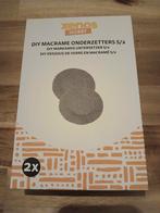 DIY Macrame Onderzetters Set (2 stuks) - Xenos Hobby, Ophalen of Verzenden, Nieuw, Knutselwerk