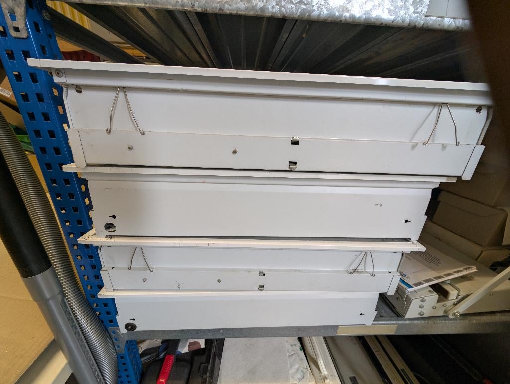 8 TL inbouw bakken, Ophalen, Gebruikt, Minder dan 50 watt, Lamp met armatuur