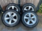 complete set winterbanden + lichtmetalen velgen (17 inch), Ophalen, Banden en Velgen, 17 inch, Winterbanden