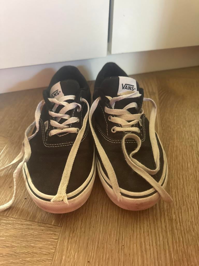 Vans sneakers zwart - Maat 36, Ophalen of Verzenden, Gedragen, Zwart, Sneakers of Gympen