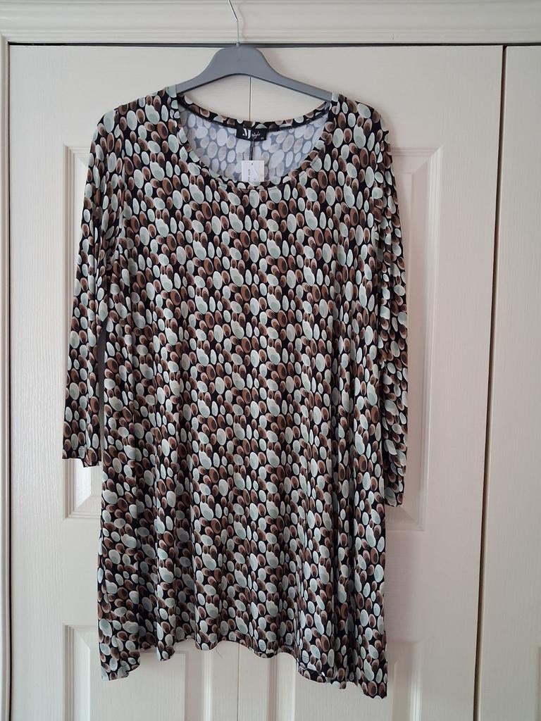 Nieuwe a lijn tuniek merk m style maat 48, Kleding | Dames, Ophalen of Verzenden, Nieuw, Blouse of Tuniek