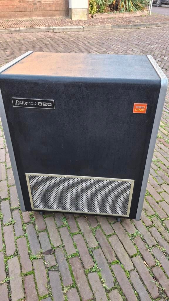 Leslie Speaker Model 820 - Vintage Rotary Speaker, Gebruikt, Overige typen, Minder dan 60 watt, Ophalen