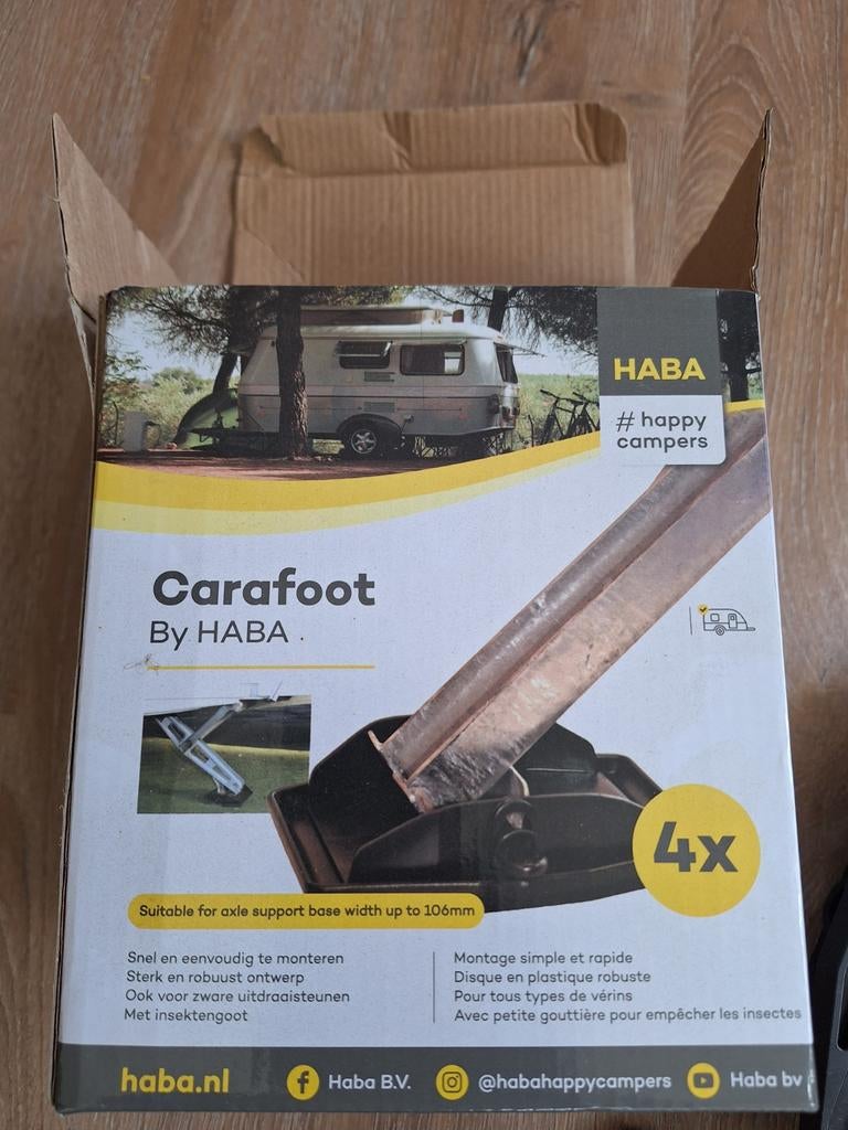 Caravan voetjes nieuw, Ophalen of Verzenden