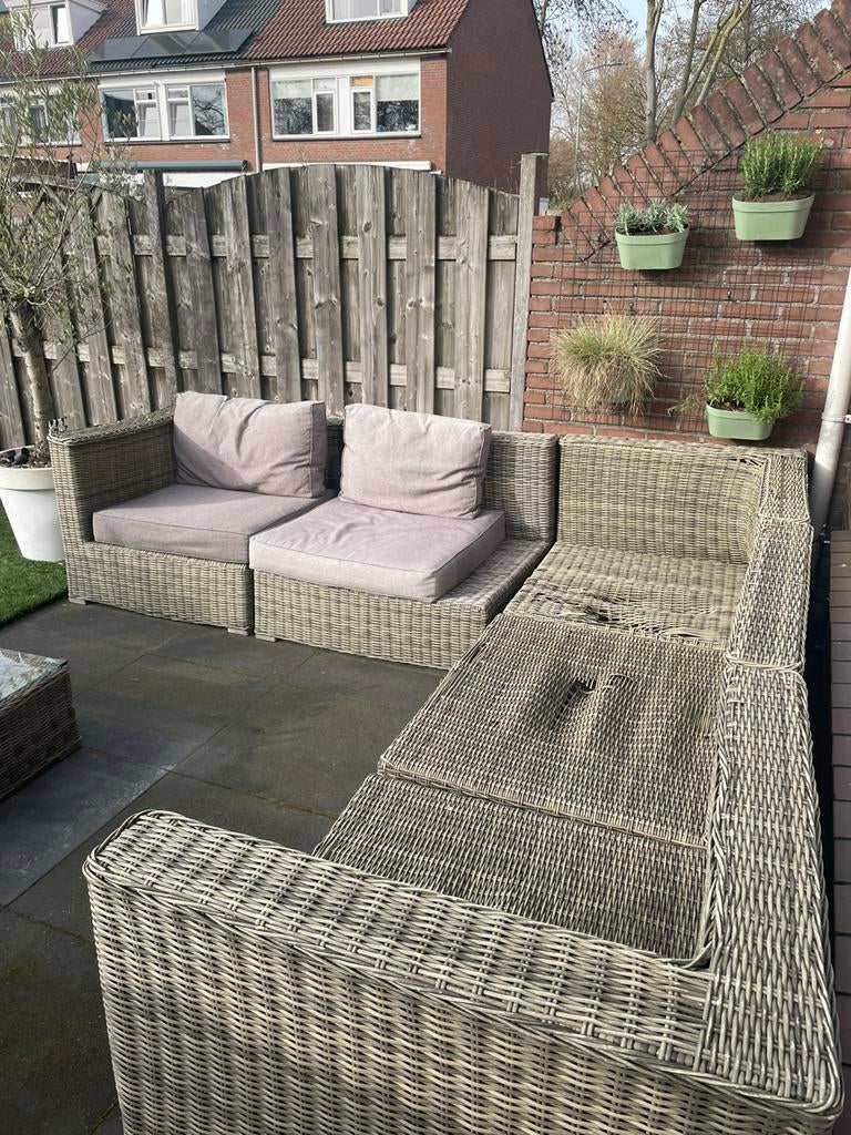 Loungeset, Ophalen, Gebruikt, Kunststof