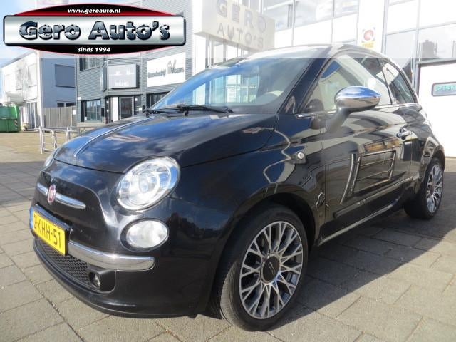 Fiat 500C By gucci 0.9 TwinAir Lounge cabriodak ! vol leder, Auto's, Fiat, Euro 5, 86 pk, Gebruikt, 31 €/maand