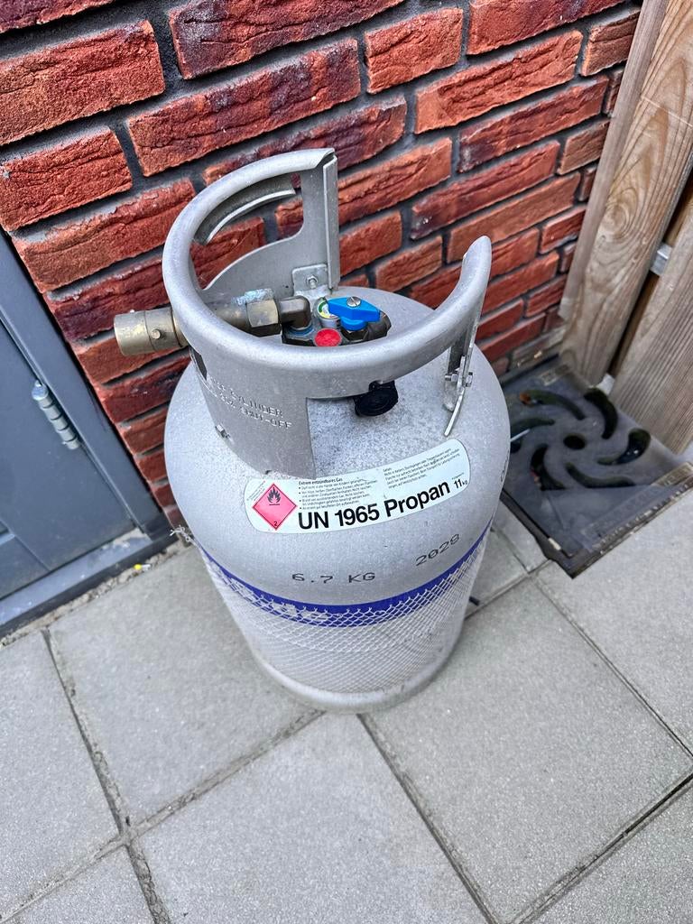 Gasfles Propaan 5.7 KG (11L) - UN 1965, Ophalen of Verzenden, Gebruikt