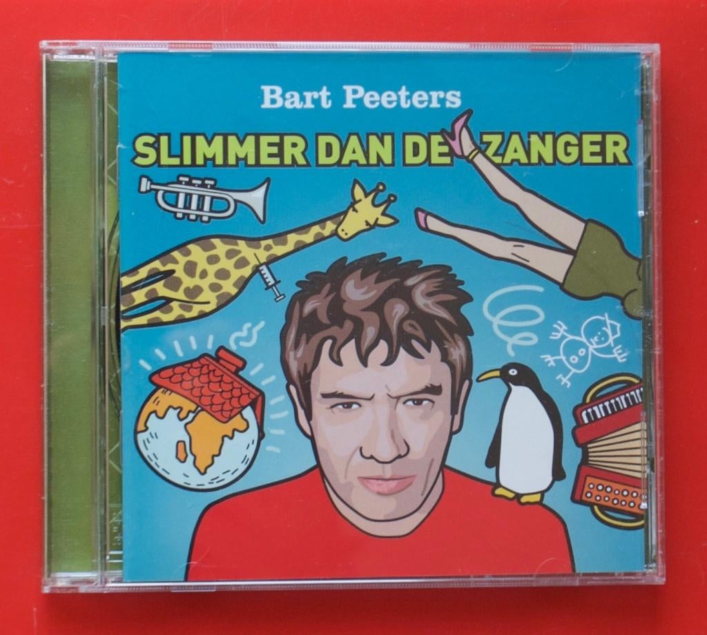 cd Bart Peeters Slimmer dan de zanger met Messias Vlaams, Cd's en Dvd's, Ophalen of Verzenden, Gebruikt