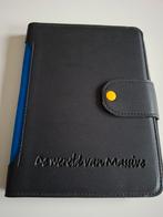 Nepleren houder met blocnote en pen, Ophalen of Verzenden