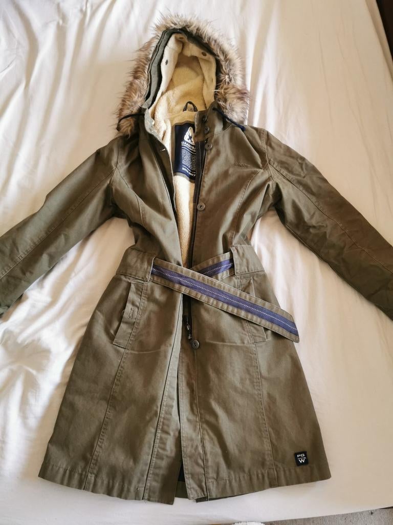 Jas mantel duffel trenchcoat parka retro vintage alternatief, Gaastra, Ophalen of Verzenden, Zo goed als nieuw, Maat 36 (S)