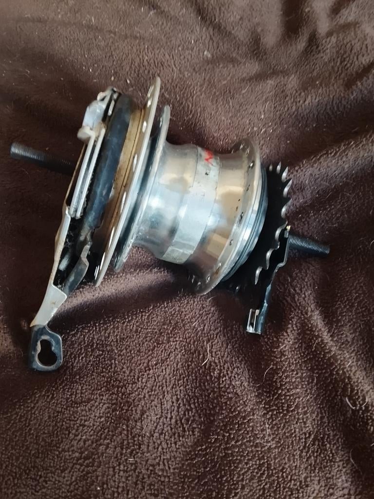 Achterwiel naaf 7 versnellingen shimano nexus type sg-7r50, Fietsen en Brommers, Fietsonderdelen, Ophalen of Verzenden, Gebruikt