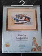 Compleet borduurpakket - Country Companions - Nieuw, Ophalen of Verzenden, Nieuw, Handborduren, Borduurpakket