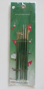 Penselen 6 stuks met punt, Ophalen, Nieuw, Penseel of Kwast