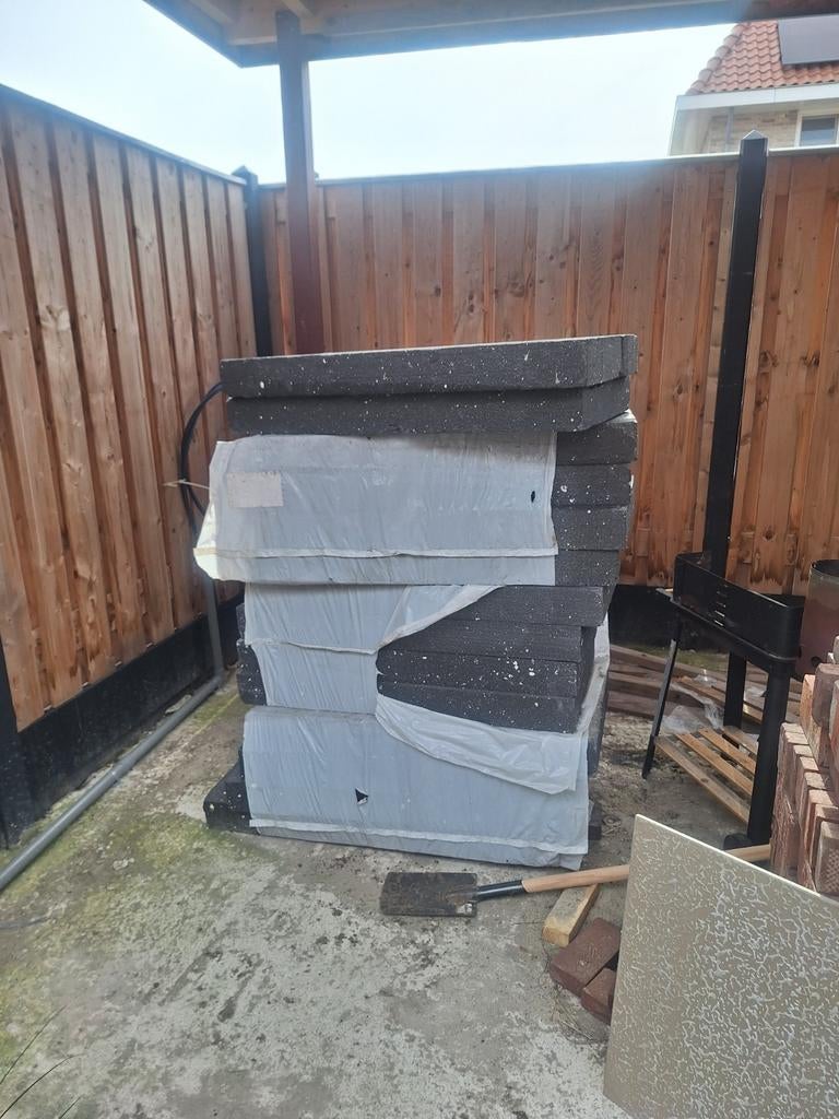 Vloerisolatieplaten 7m2 - Gebruikt, Overige materialen, Gebruikt, Vloerisolatie, 8 tot 12 cm