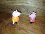 Peppa Pig en Mama Pig speelfiguren, Ophalen of Verzenden, Gebruikt, Jongen of Meisje