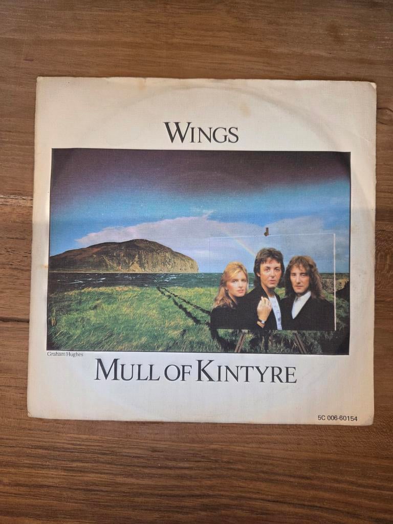 Wings - Mull of Kintyre, Cd's en Dvd's, Vinyl Singles, Gebruikt, 7 inch, Single, Ophalen of Verzenden
