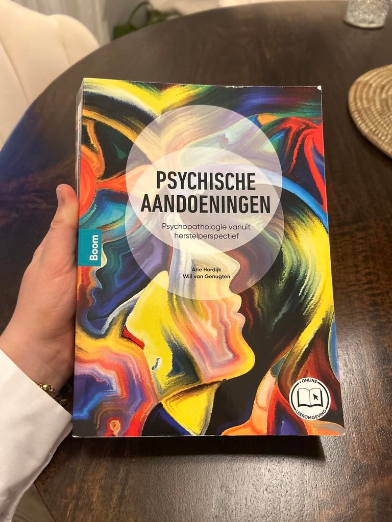Psychische aandoeningen - Arie Hordijk & Will van Genugten, Ophalen of Verzenden, Gamma, Zo goed als nieuw, HBO