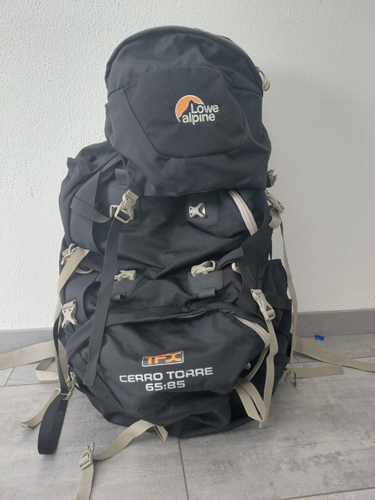 Lowe Alpine Cerro Torre 65:85 rugzak, Sport en Fitness, Bergsport en Wandelen, Ophalen