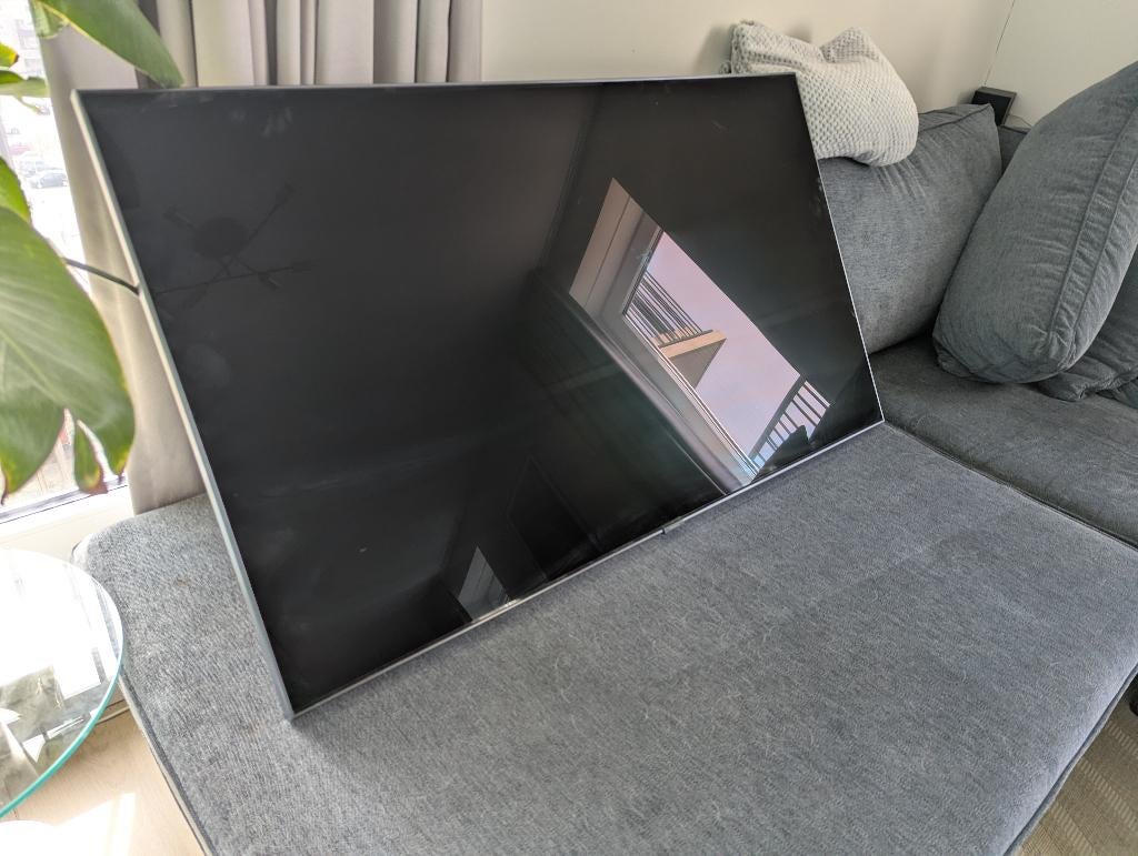 Samsung 2018 55 inch QLED 4K UHD met muurbeugel + voet, Ophalen, 100 Hz, Samsung, 100 cm of meer