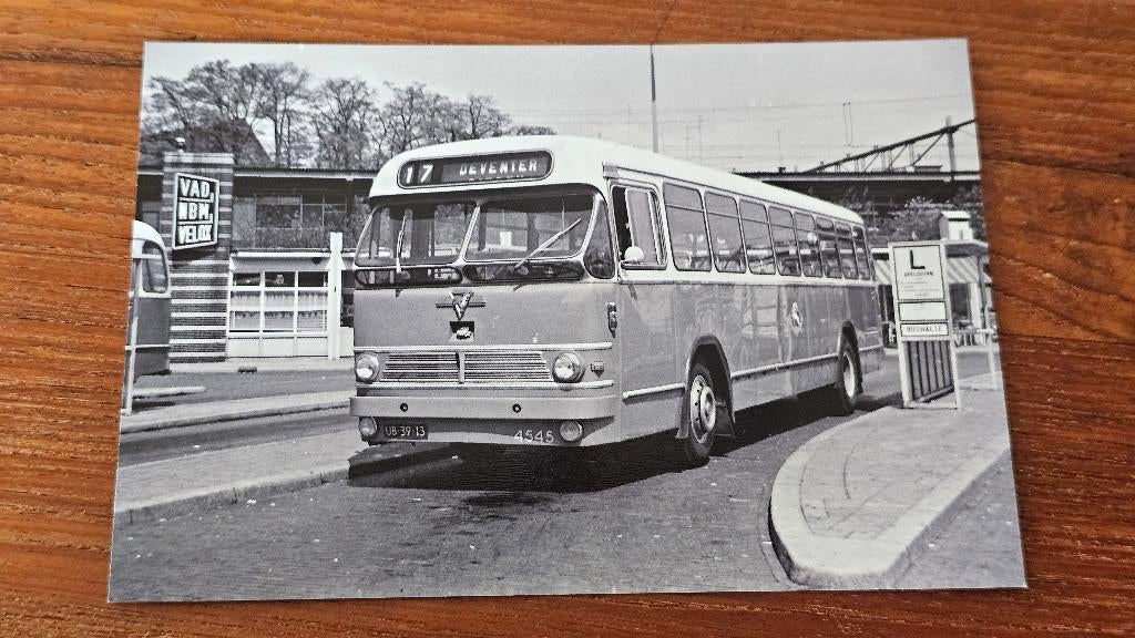 Foto BUS VAD Apeldoorn 4545, Verzenden, Gebruikt, Bus of Metro, Overige typen