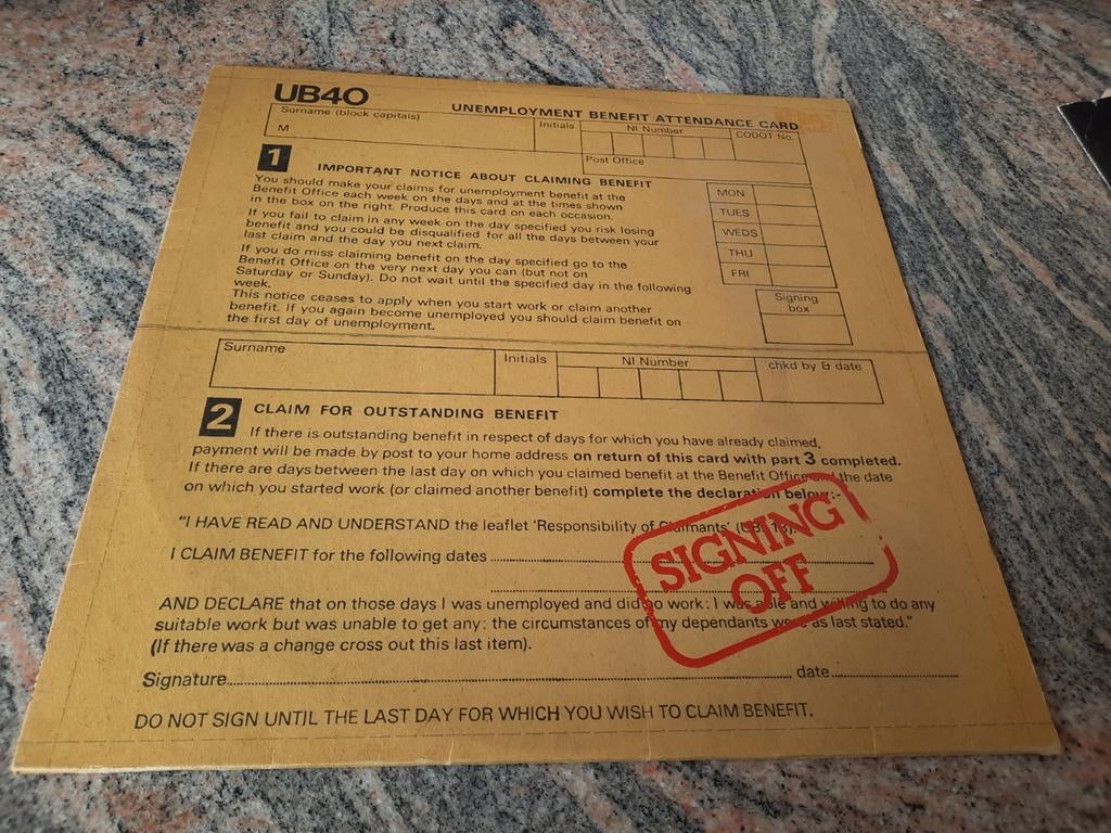 LP UB40, Cd's en Dvd's, Vinyl | Pop, Ophalen of Verzenden