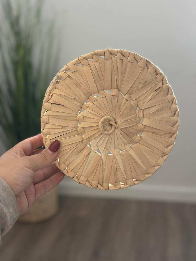 Rotan mini mandje - Decoratief en veelzijdig, Huis en Inrichting, Woonaccessoires | Schalen en Manden, Mand, Rond, Ophalen of Verzenden