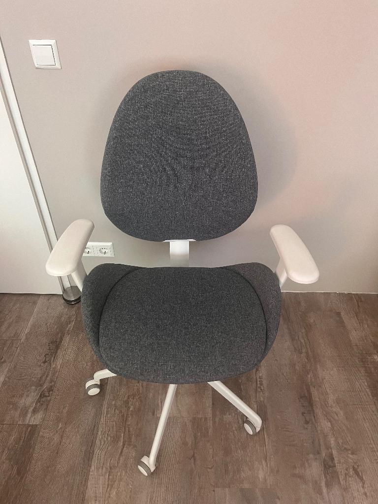 IKEA bureaustoel, een buitenkansje, Ophalen, Zo goed als nieuw, Grijs, Bureaustoel