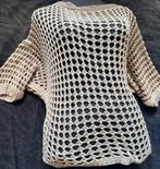 Nieuwe bruine poncho, maat L. TIP!, Ophalen of Verzenden, Nieuw, Maat 42/44 (L), Bruin