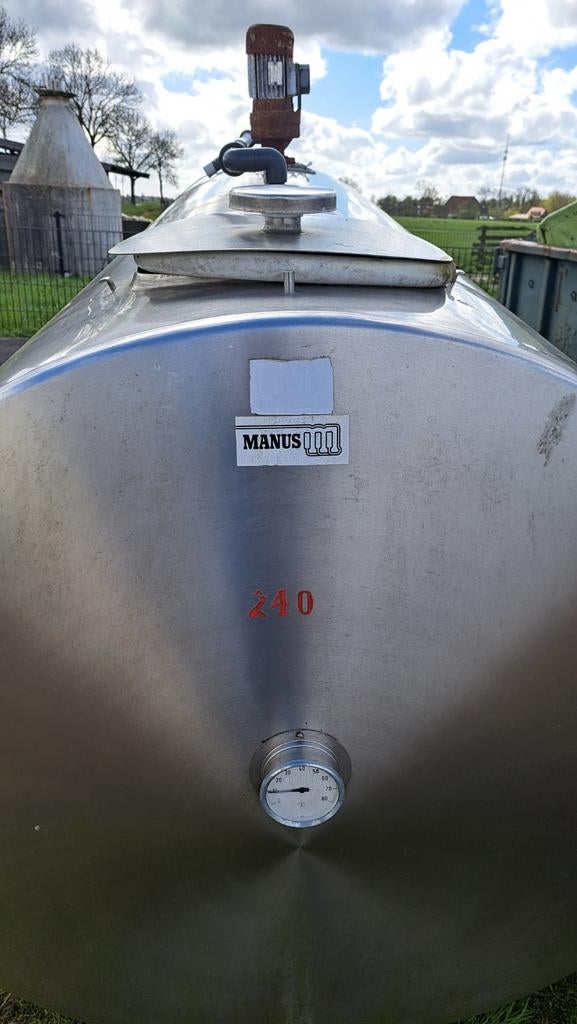 Melktank opslagtank 3000 liter, Ophalen, Gebruikt, 100 liter of meer, Onderdeel