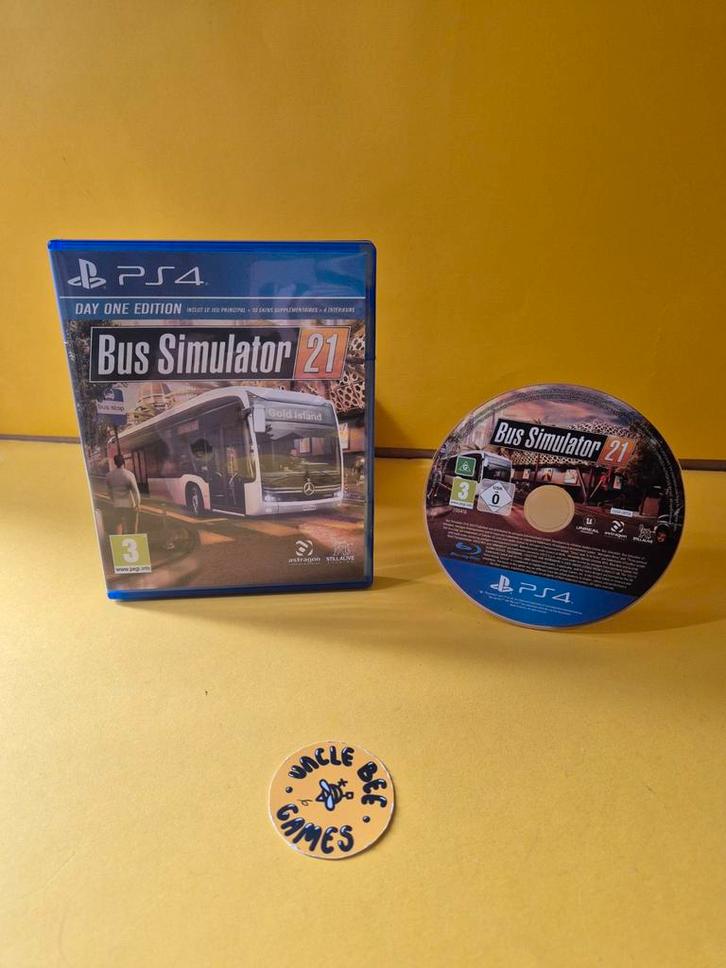 Bus Simulator 21, Spelcomputers en Games, Games | Sony PlayStation 4, Zo goed als nieuw, Simulatie, 1 speler, Vanaf 3 jaar, Online