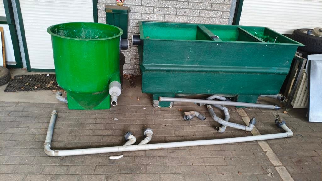 Grote vijverfilter met vortex, Tuin en Terras, Vijver-toebehoren, Ophalen, Gebruikt, Vijverfilter