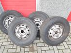16 inch velgen met banden 4 stuks Fiat Ducato 5x130, Ophalen, Gebruikt