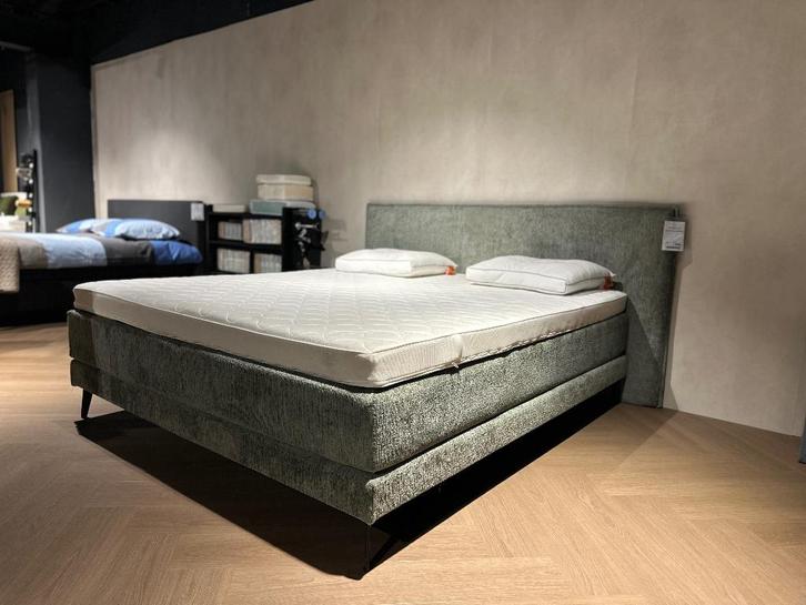 Luxe Boxspring Skagen | Koudschuim Topper | 180x200 |, Huis en Inrichting, Slaapkamer | Bedden, Nieuw, Tweepersoons, 180 cm, 200 cm