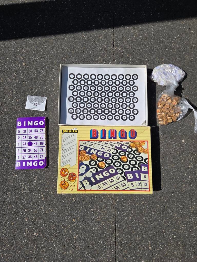 Bingo, Vijf spelers of meer, Ophalen of Verzenden, Gebruikt