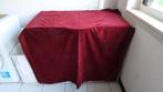 Fluweel antiek, wijnrood lapje fluweel, Antiek en Kunst, Ophalen of Verzenden