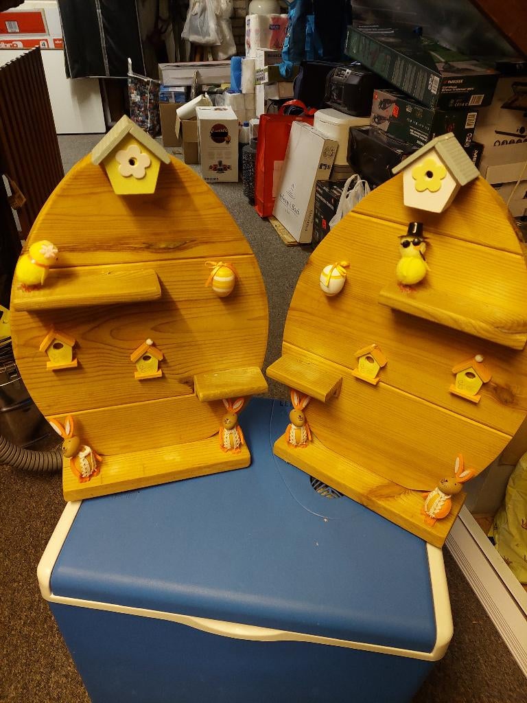 Houten paasei, Ophalen, Gebruikt