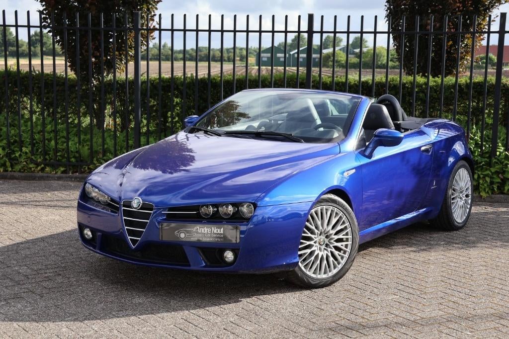 Alfa Romeo Spider 2.2 JTS 2007 Blauw, Auto's, Alfa Romeo, 4 cilinders, Cabriolet, Spider, Bedrijf