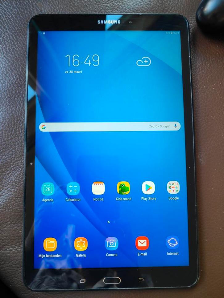 Samsung Galaxy Tab A6 (2016) SM-T580 tablet, Computers en Software, Android Tablets, Gebruikt, Wi-Fi, 10 inch, 16 GB, Gps, Uitbreidbaar geheugen